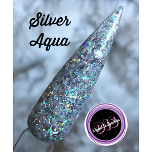 Speciality Flake Dip: Silver Aqua