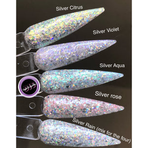 Speciality Flake Dip: Silver Violet