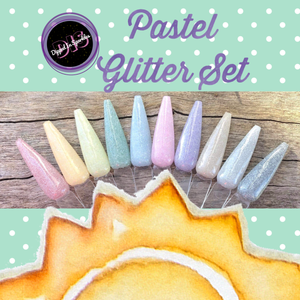 Entire Pastel Glitter Set (10 Colors)
